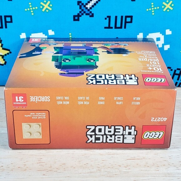 Lego BrickHeadz #31 WITCH #40272 2018 Halloween Building Toy 151 Pcs New - Picture 8 of 8